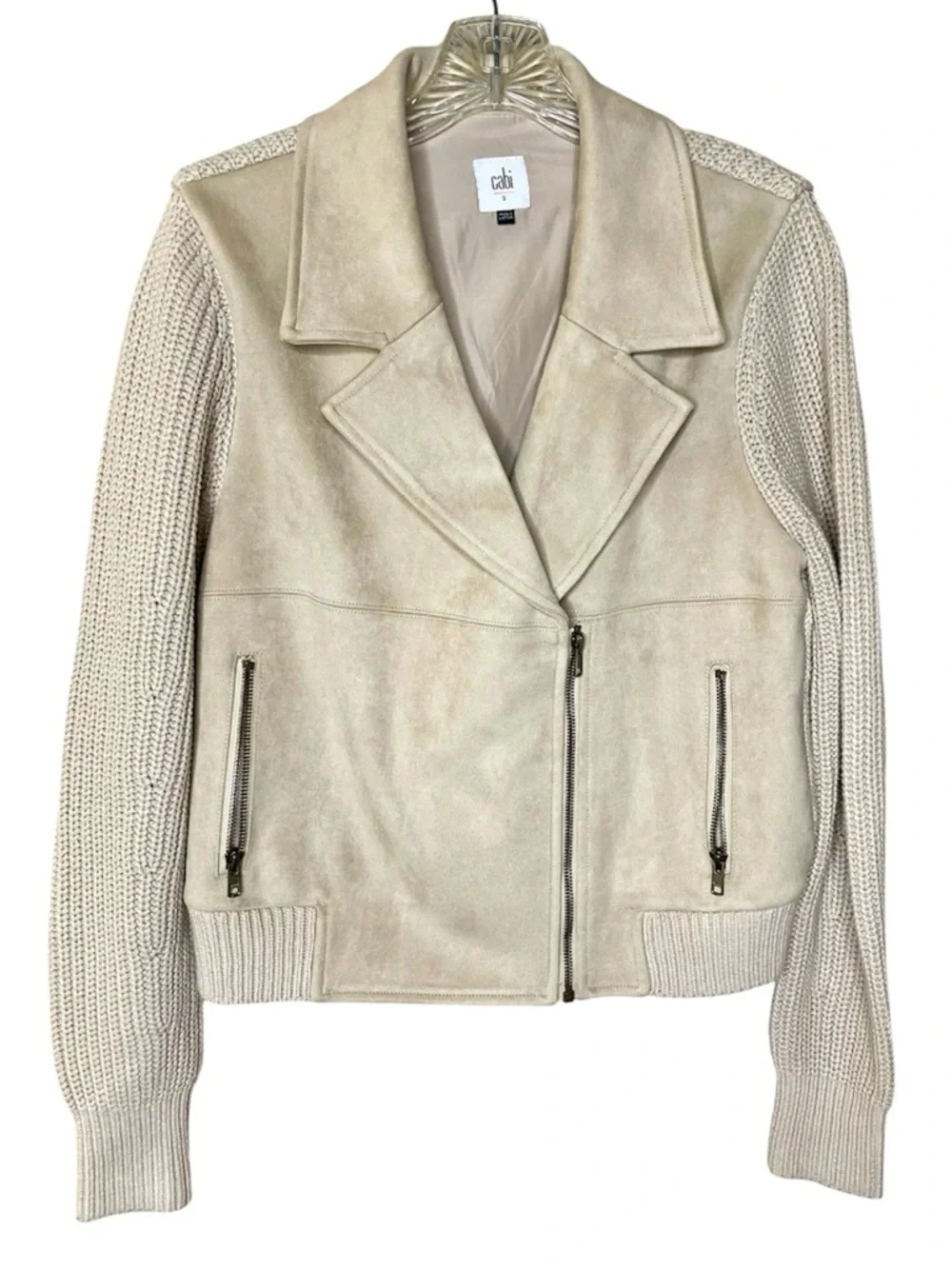 Cabi Palladium Bomber Jacket Sz S - Picture 3 of 7